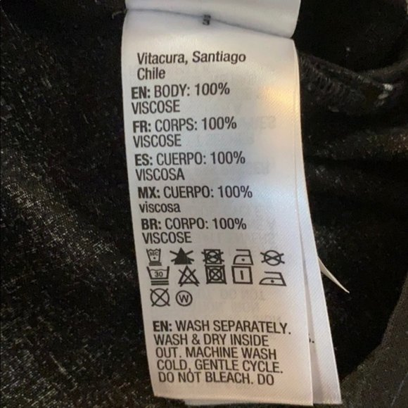 NWT - Roxy Black Long Sleeve Blouse Flower Pattern - Picture 6 of 11